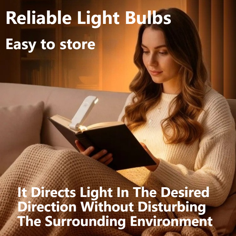 Photography Lighting Book - LED USB Rechargeable Book Light Reading