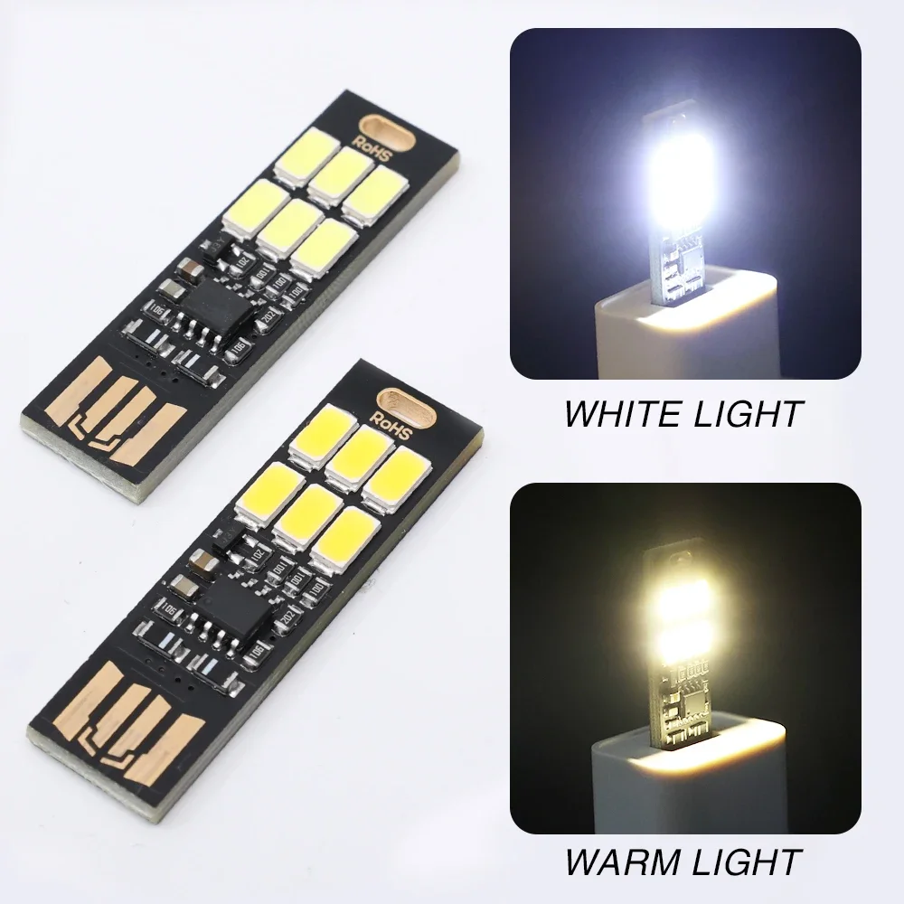Photography Lighting Book - Mini USB Card Light Touch Double-sided