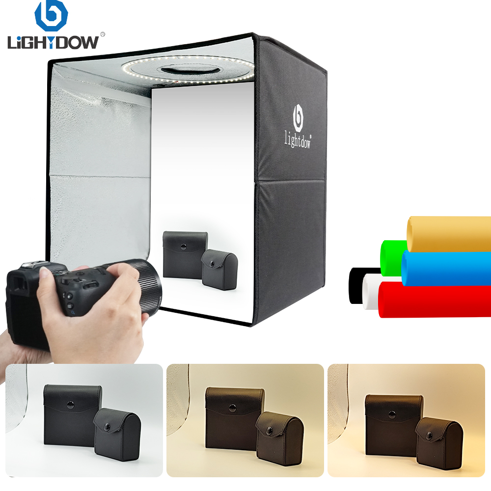 Photography Lighting For Products - Lightdow Photo Lighting Studio Shooting Tent