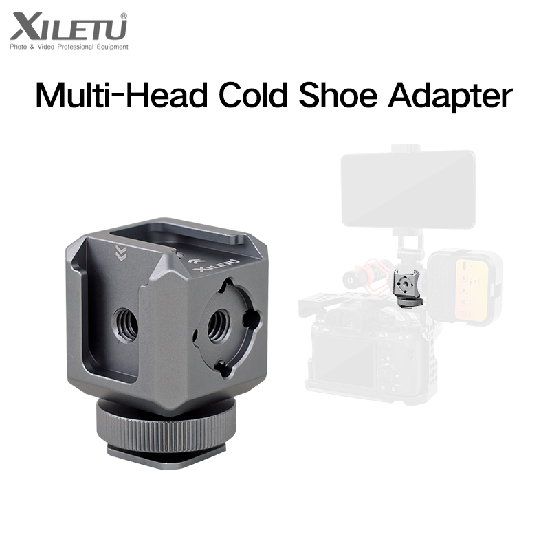 Photography Lighting Continuous - XILETU XDS-15 Cold Shoe Monitor Mount