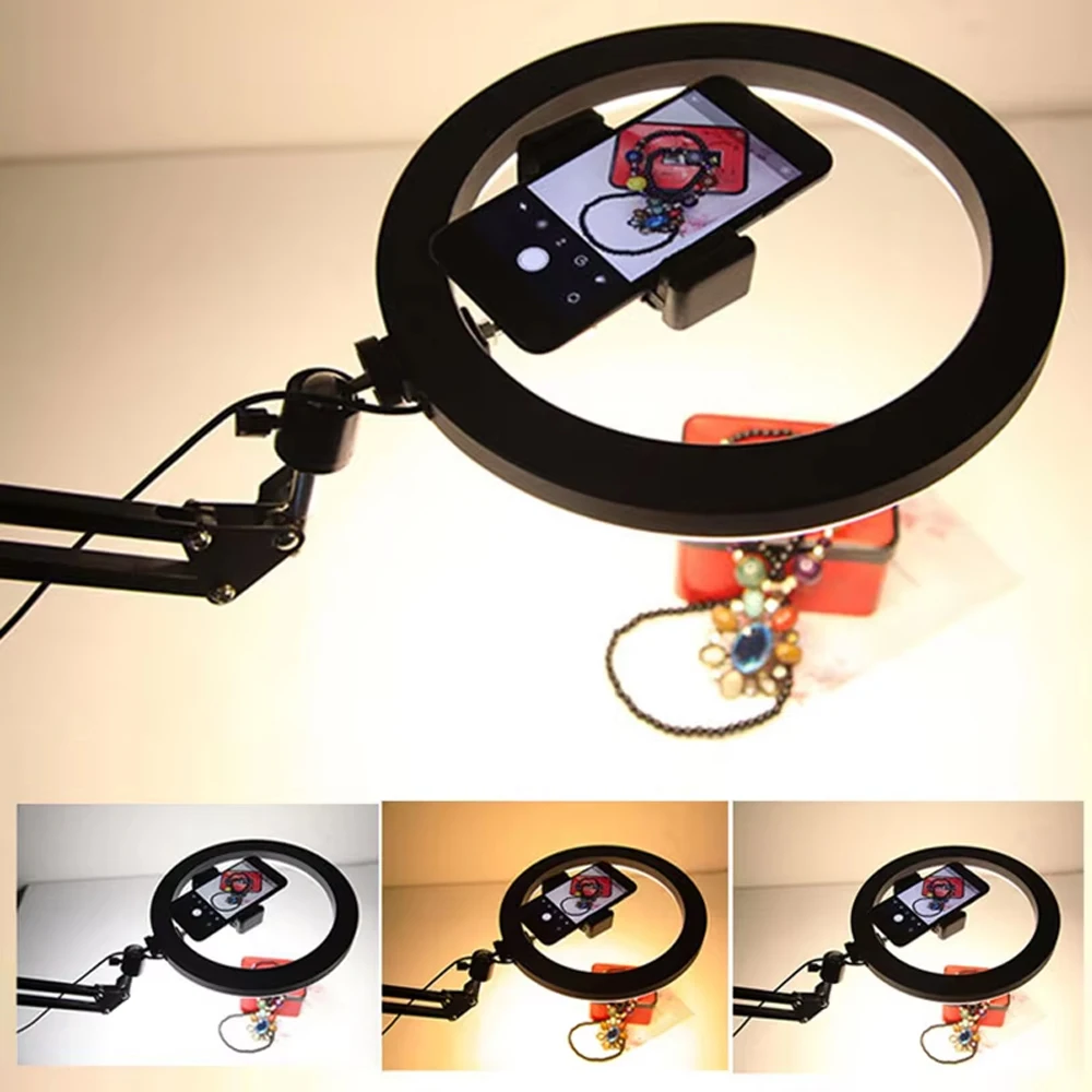 Photography Lighting Equipment - Nice Overhead Tripod With Ring Light