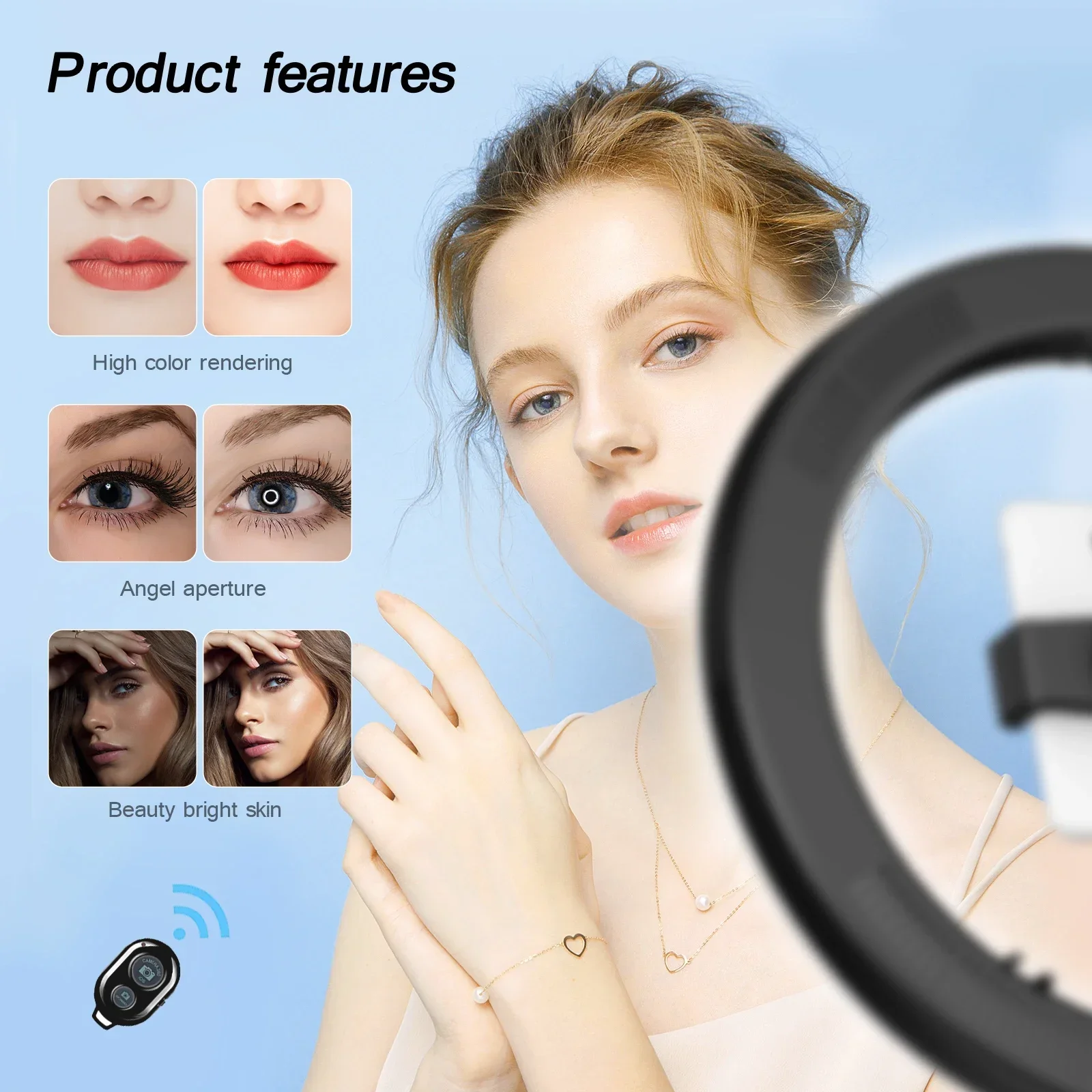 Universal Mobile Phone Holder  - Photography Mobile Lighting ulasan dan harga