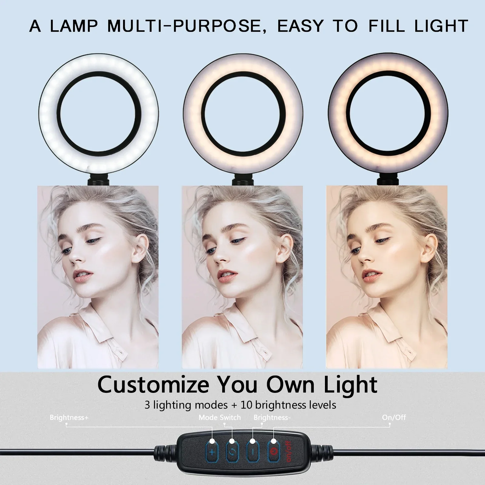 Universal Mobile Phone Holder  - Photography Mobile Lighting ulasan dan harga
