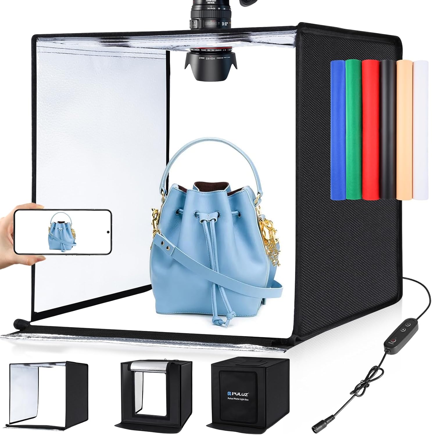 24x24 Photo Studio Light Box w - Photography Lighting Reference ulasan dan harga