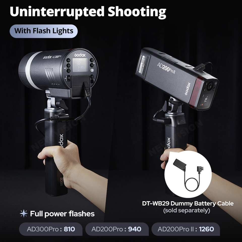 Godox BG02 95Wh Power Bank Bat - Photography Lighting Equipment ulasan dan harga