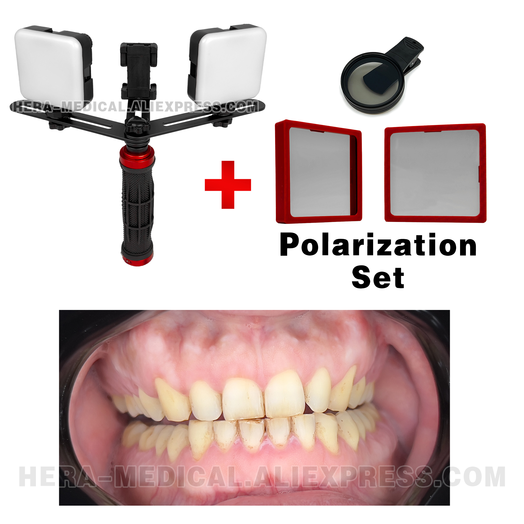 Dental Photography LED Light B - Photography Lighting Equipment ulasan dan harga
