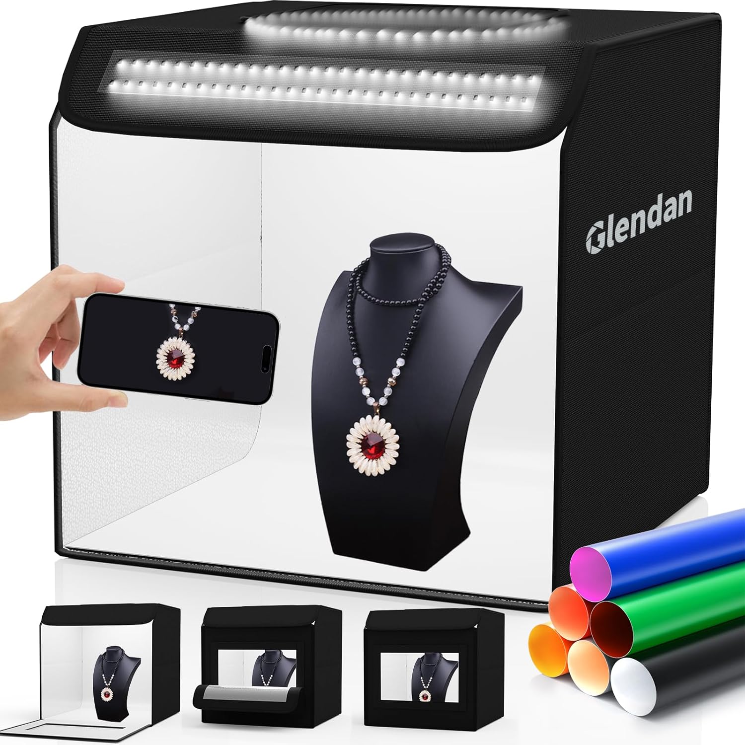 16x16 Portable Photo Box with  - Photography Lighting Reference ulasan dan harga