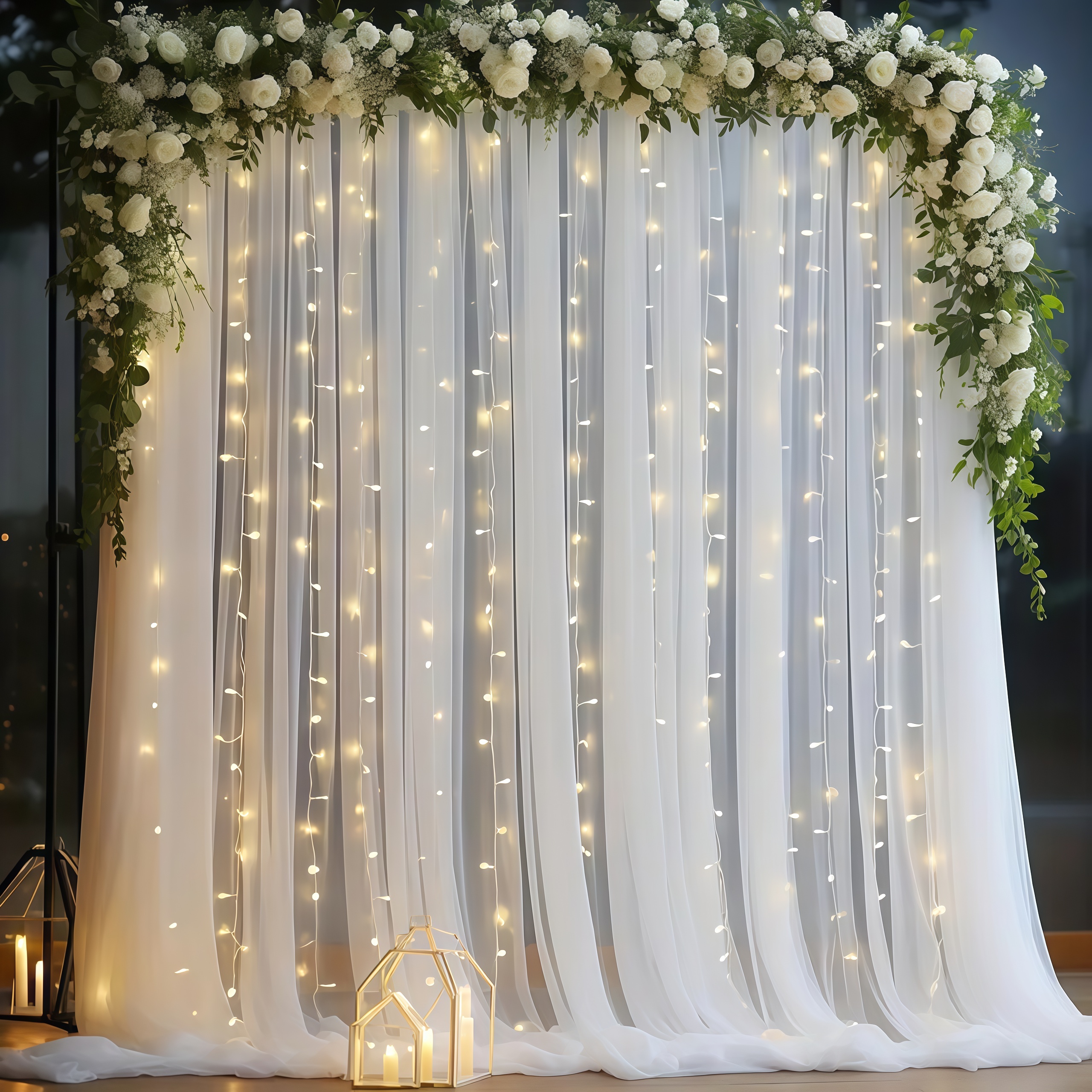 3*3m Tulle Backdrop Curtains,  - Photography Lighting Options ulasan dan harga