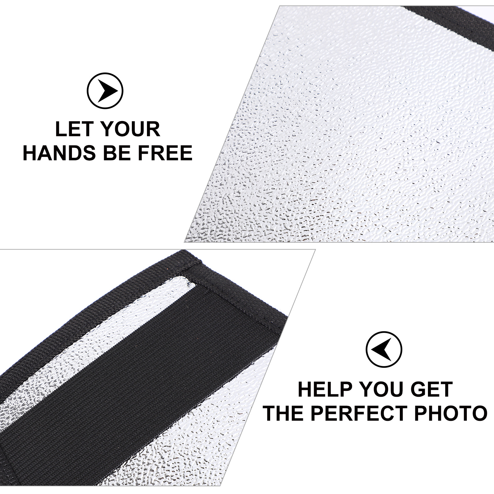 4Pcs Studio Grade Flash Reflec - Photography Lighting For Products ulasan dan harga