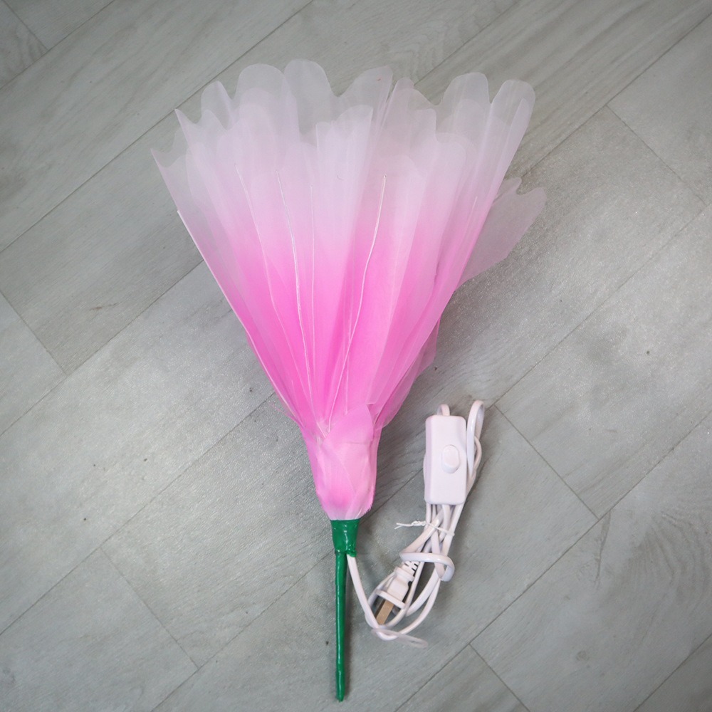 NEW 3D Flower Lights Fabric Ha - Photography Lighting Layout ulasan dan harga