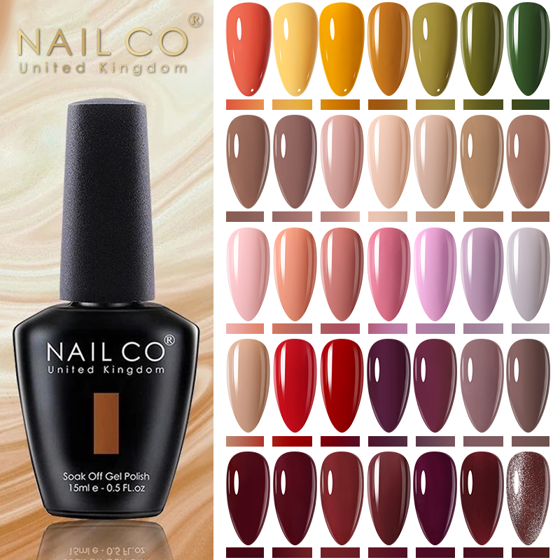 NAILCO 15ml Camel Coffee Gel N - Coloured Gel Set ulasan dan harga