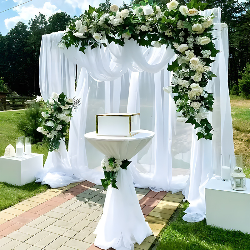 Tulle Backdrop Curtains, Optio - Photography Lighting Options ulasan dan harga