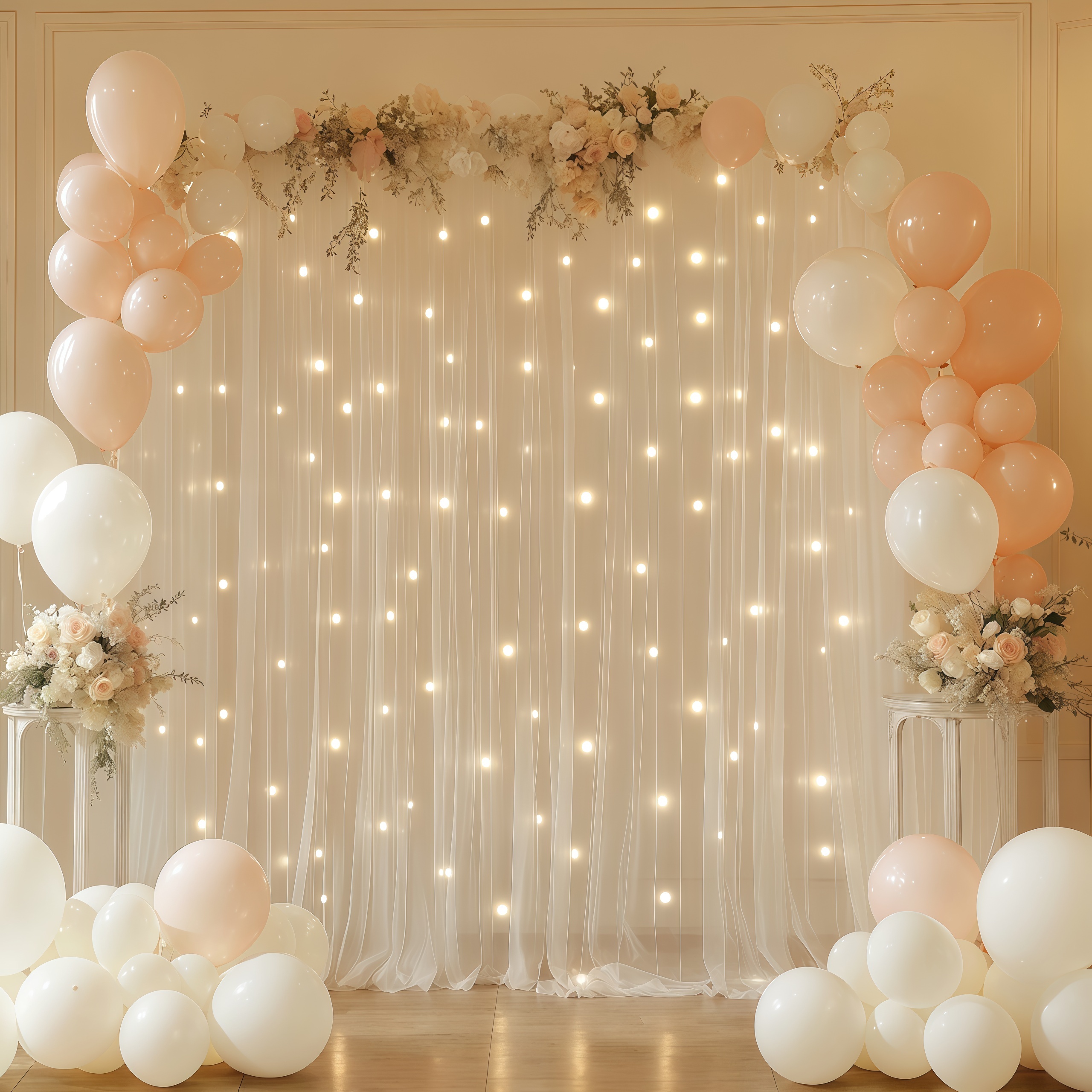 3*3m Tulle Backdrop Curtains,  - Photography Lighting Options ulasan dan harga