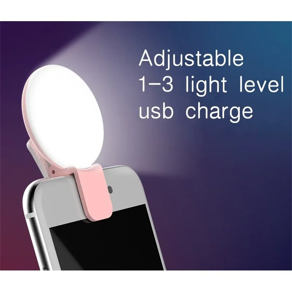 Portable Ring Light Clip Porta - Photography Lighting Continuous ulasan dan harga