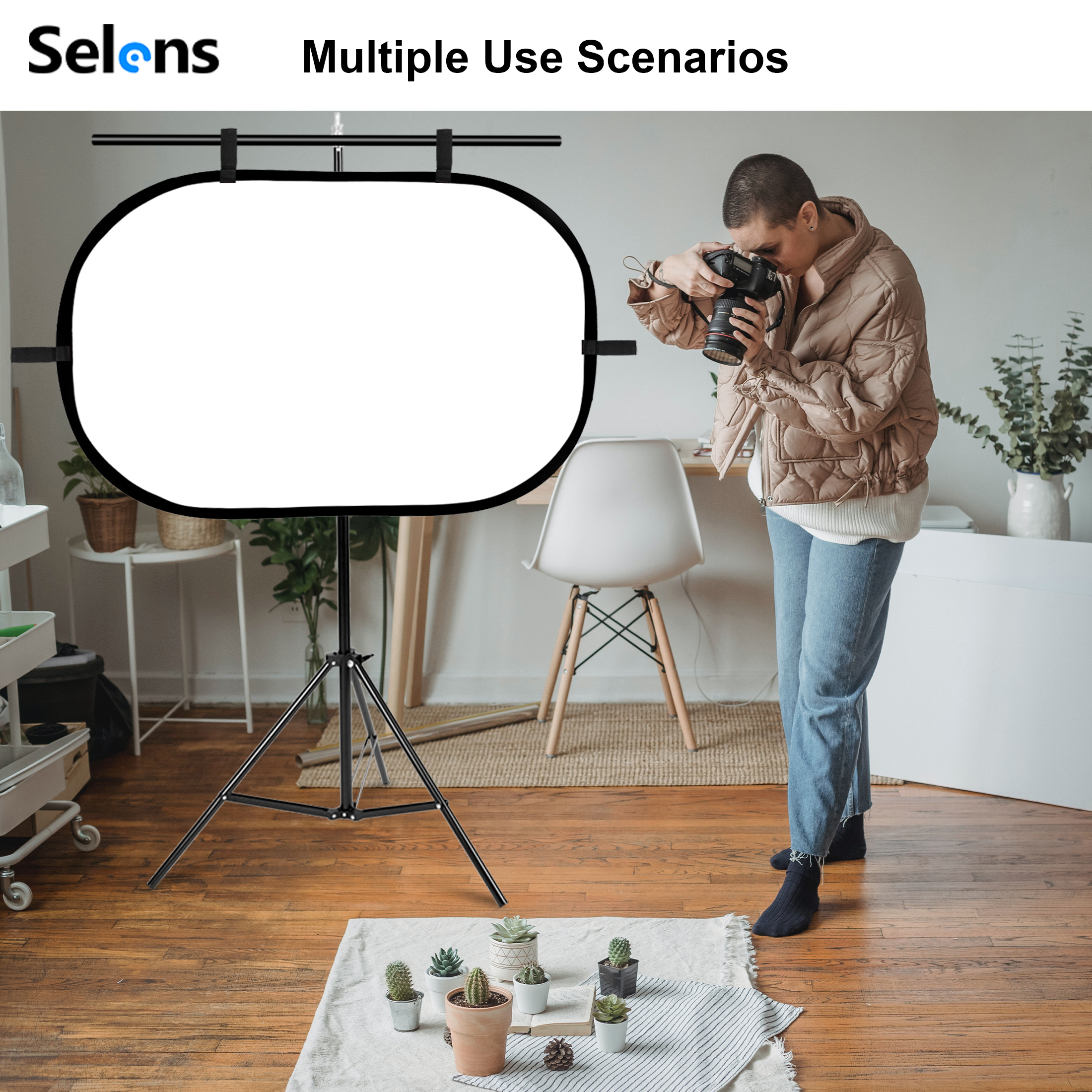 Selens White Diffuser Foldable - Photography Lighting For Products ulasan dan harga