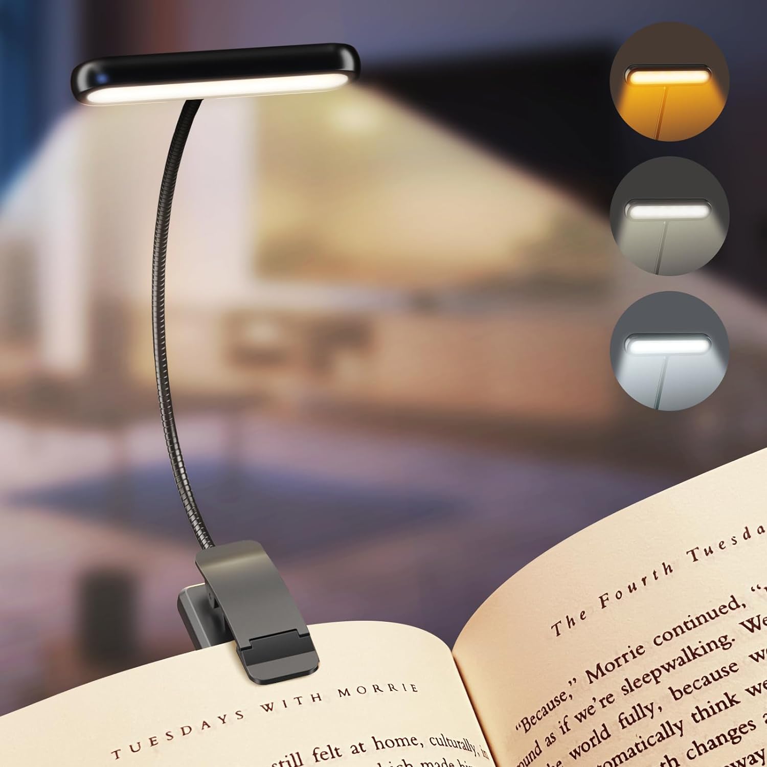 14Leds Book Light USB Recharge - Photography Lighting Book ulasan dan harga