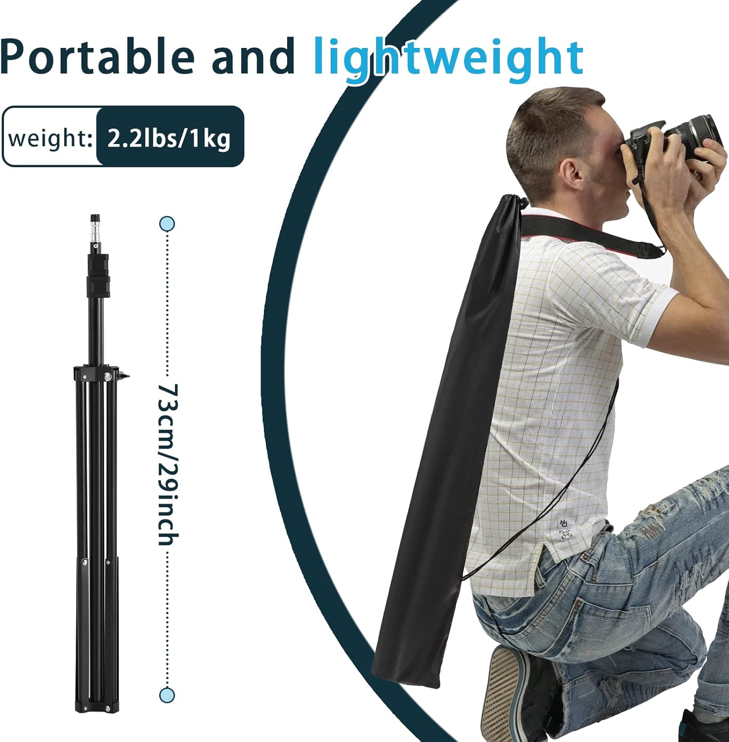 2 Pack Aluminum Photography Tr - Photography Lighting Reference ulasan dan harga