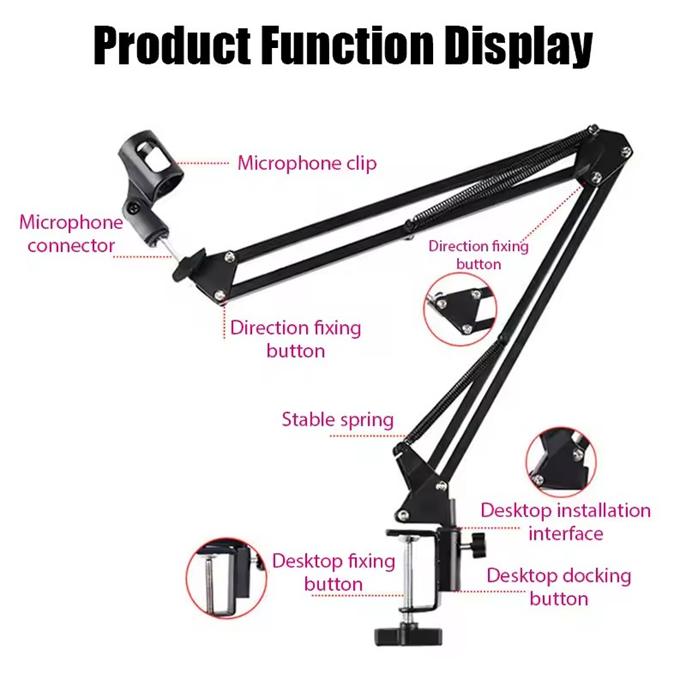 Professional Flexible Desktop  - Boom Arm Stand ulasan dan harga