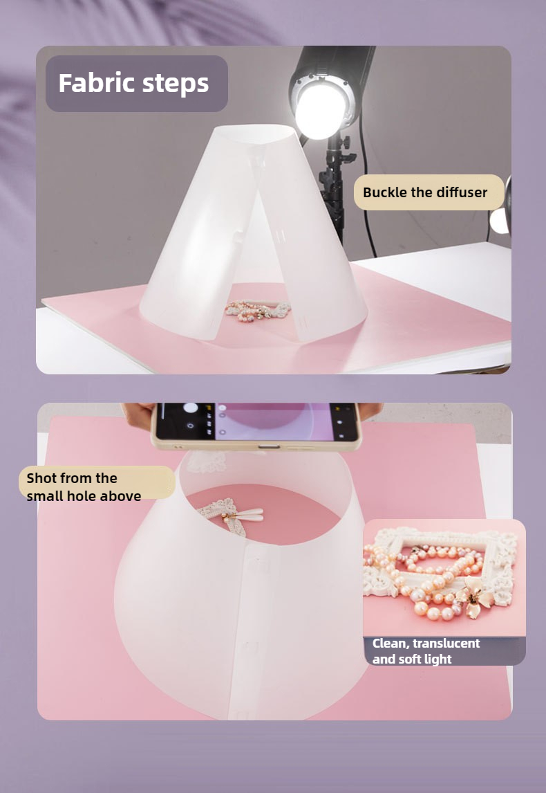 Light Cone Photo Flash Diffuse - Photography Lighting For Products ulasan dan harga