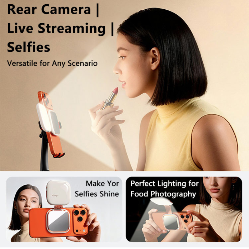 3 In 1 Magnetic Selfie Ring Li - Photography Mobile Lighting ulasan dan harga