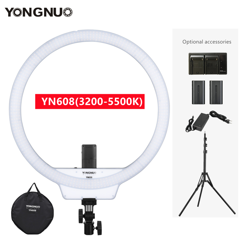 YONGNUO YN608 Studio Ring LED  - Photography Lighting Options ulasan dan harga