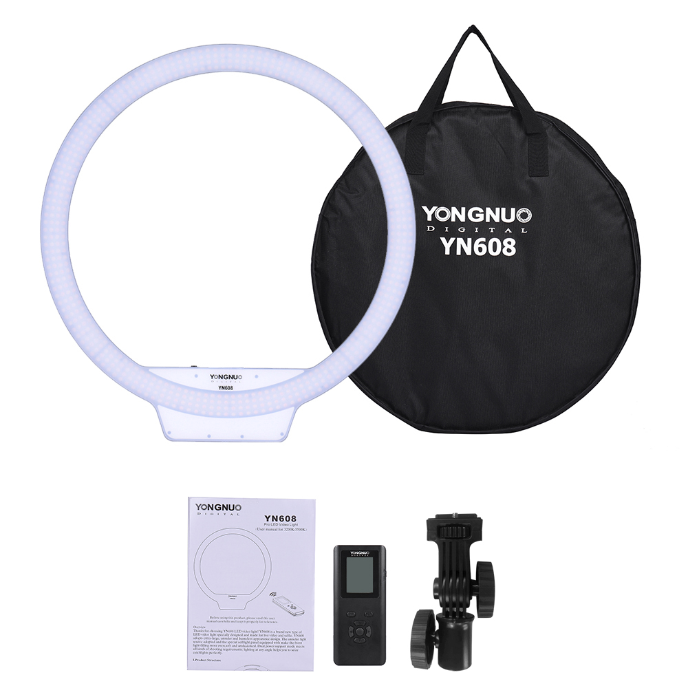 YONGNUO YN608 Studio Ring LED  - Photography Lighting Options ulasan dan harga