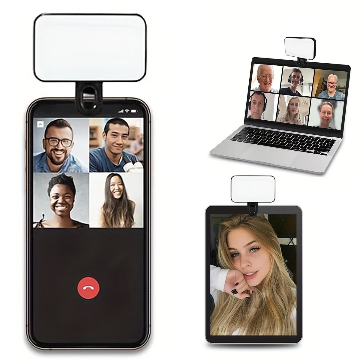Clip-On Mobile Phone Fill Ligh - Photography Lighting Options ulasan dan harga