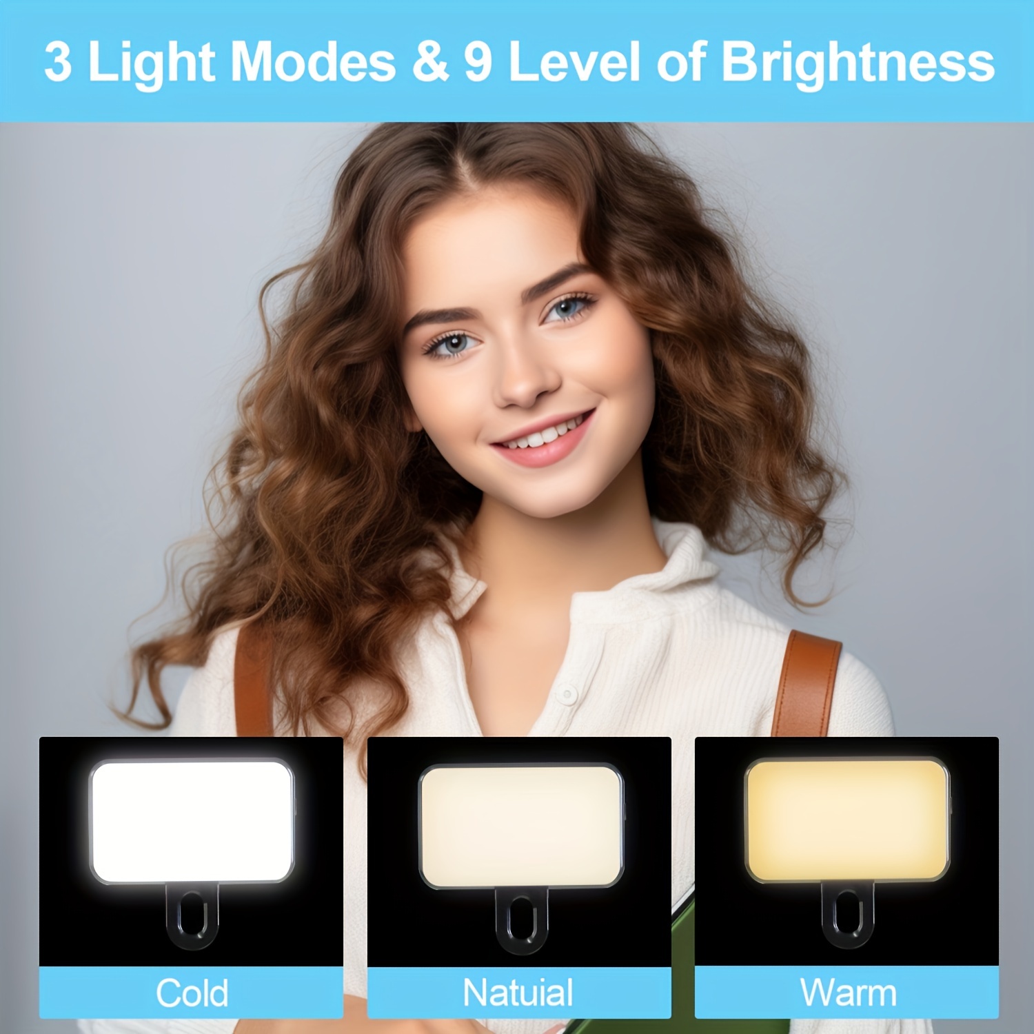 Clip-On Mobile Phone Fill Ligh - Photography Lighting Options ulasan dan harga