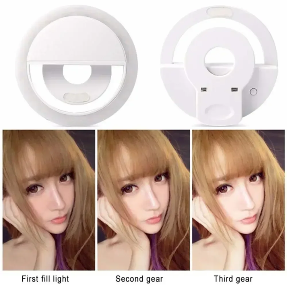 LED Selfie Ring Light Mobile P - Photography Lighting Continuous ulasan dan harga