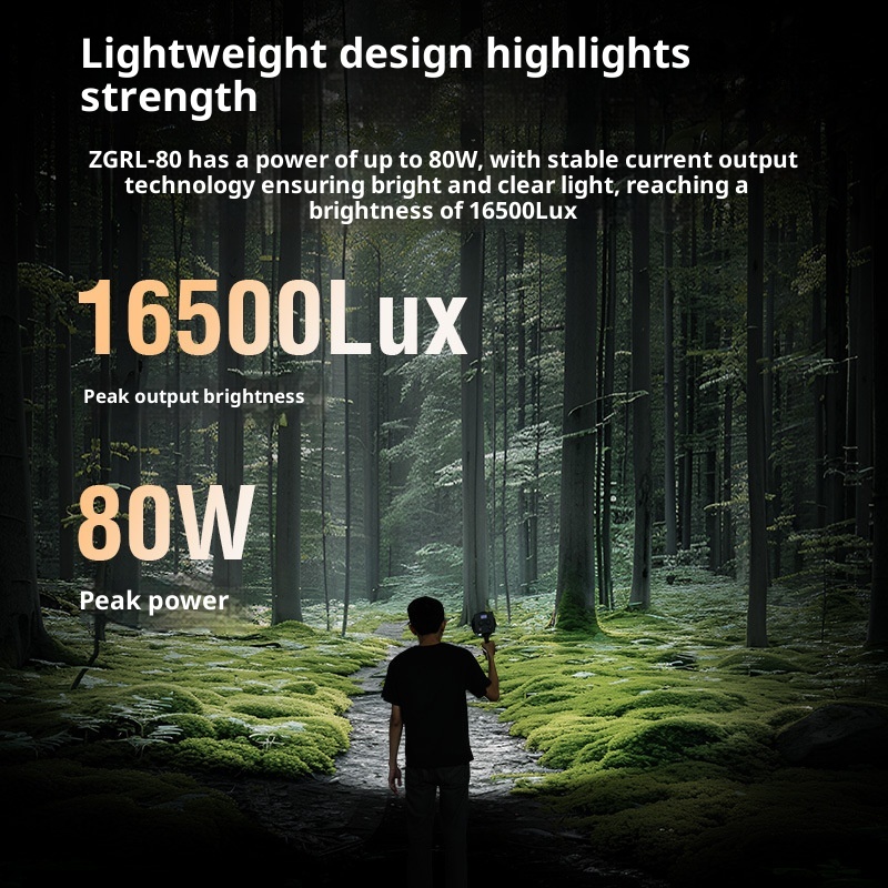 ZGRL80 80W COB LED Video Light - Photography Lighting For Products ulasan dan harga