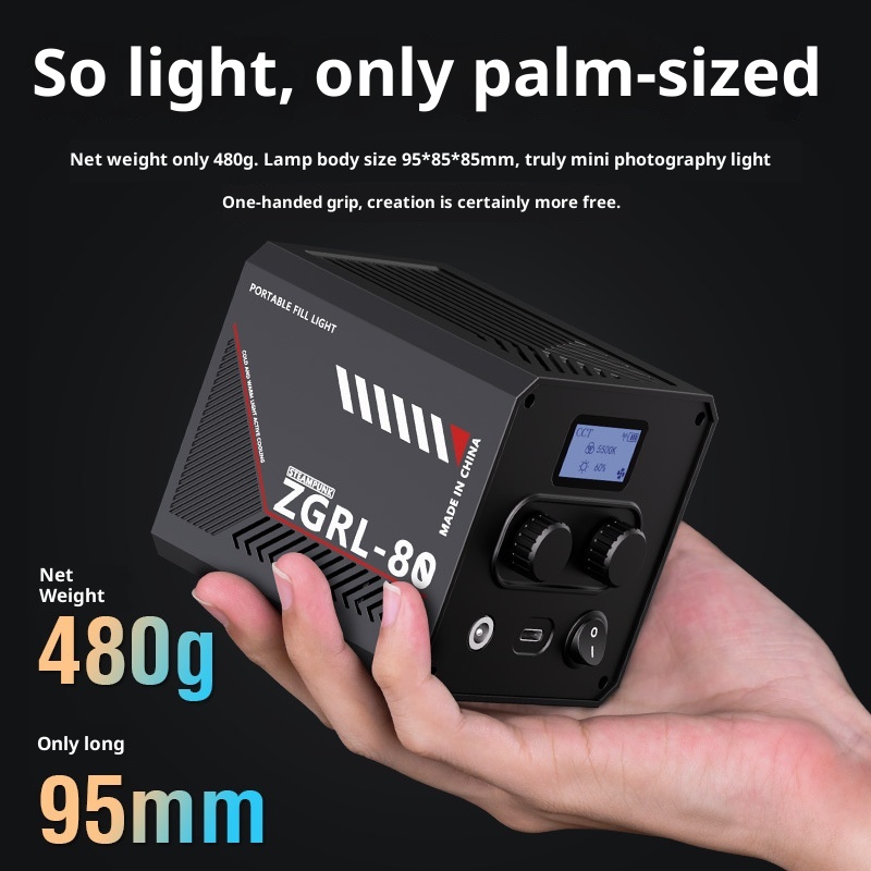 ZGRL80 80W COB LED Video Light - Photography Lighting For Products ulasan dan harga