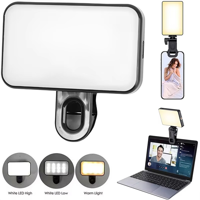 Mini Selfie Fill Light 3 Color - Photography Mobile Lighting ulasan dan harga