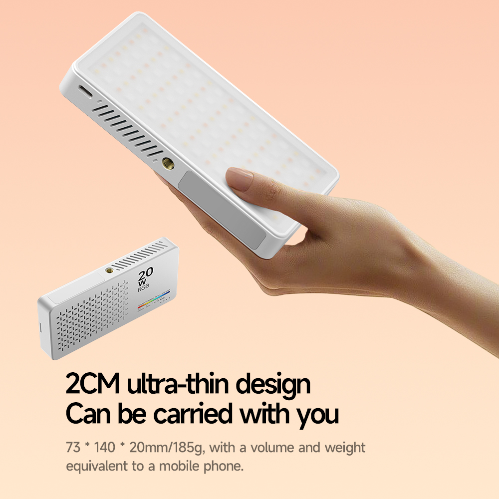 Mini Rechargeable R9PRO full-c - Photography Mobile Lighting ulasan dan harga