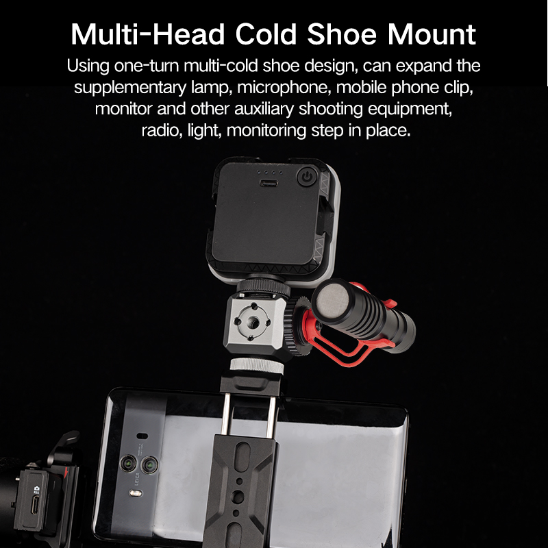 XILETU XDS-15 Cold Shoe Monito - Photography Lighting Continuous ulasan dan harga
