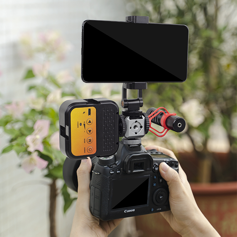 XILETU XDS-15 Cold Shoe Monito - Photography Lighting Continuous ulasan dan harga