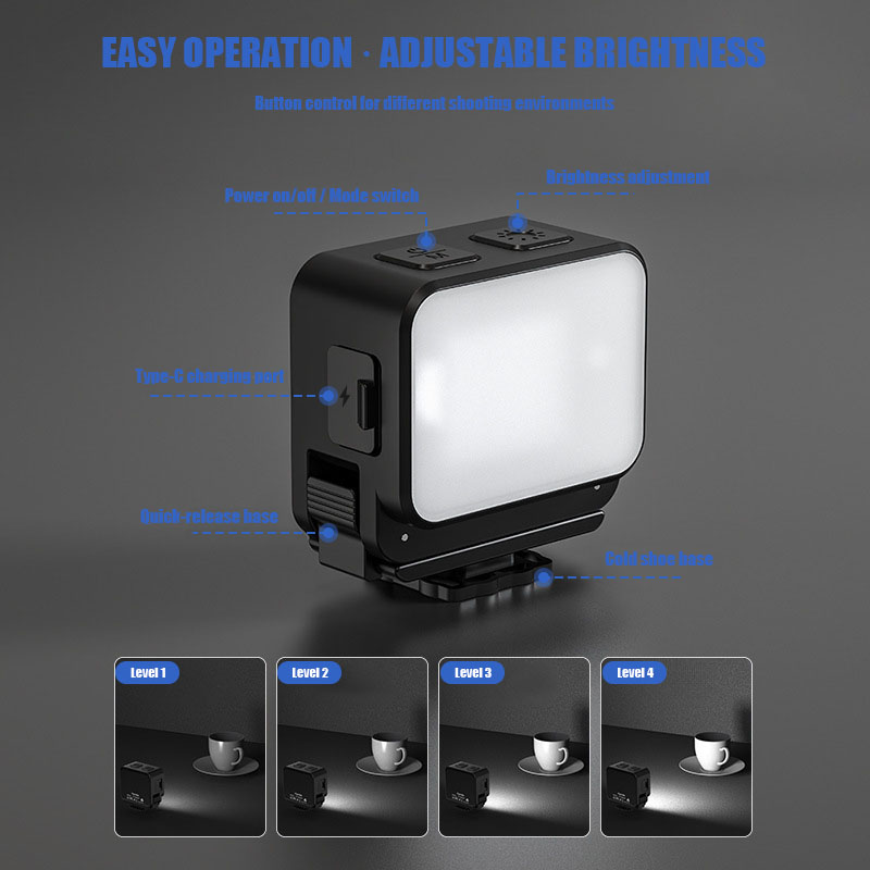 VOLODYMYR Magnetic Mini Fill L - Photography Mobile Lighting ulasan dan harga