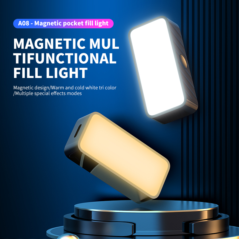 Magnetic Portable Mini Selfie  - Photography Lighting Continuous ulasan dan harga