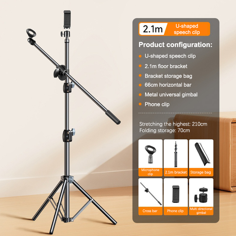 Microphone Boom Tripod Stand 1 - Boom Arm Stand ulasan dan harga