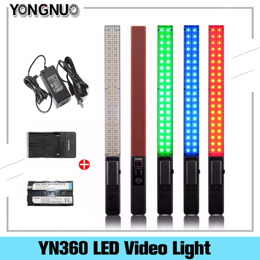 YONGNUO YN360 Handheld LED Vid - Photography Lighting Options ulasan dan harga