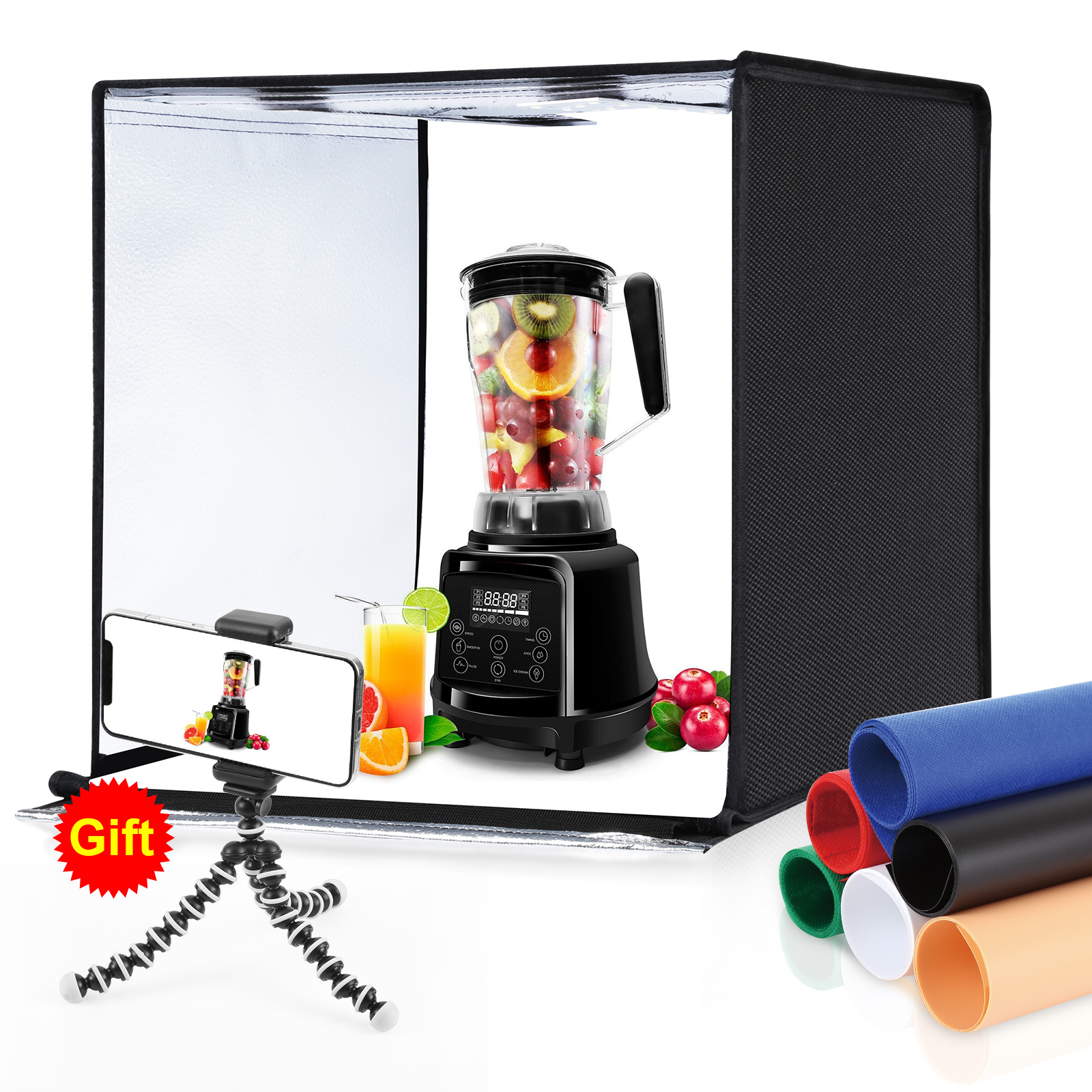 PULUZ 60cm Photo Studio Light  - Photography Lighting For Products ulasan dan harga
