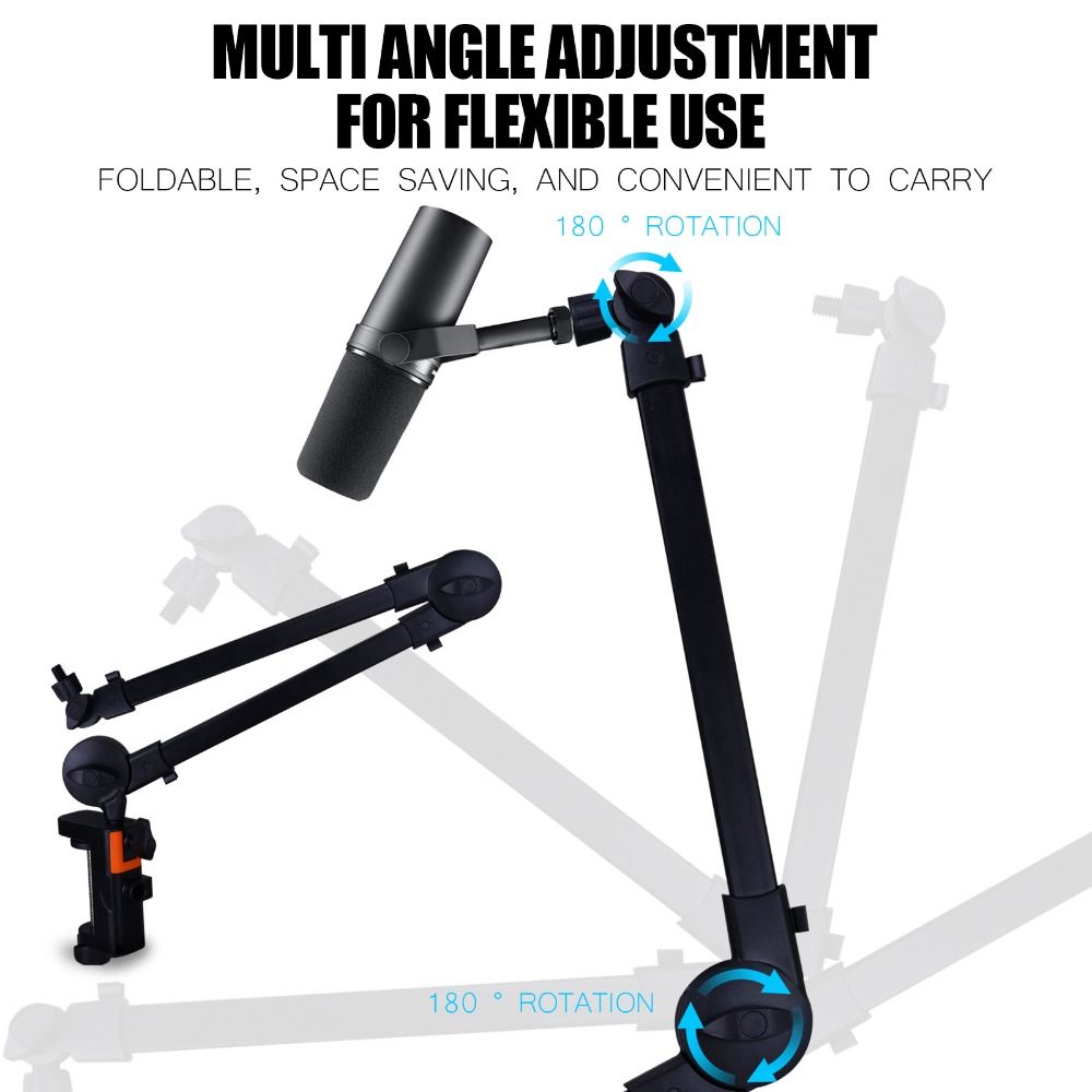 Professional Grade 360° Rotati - Boom Arm Stand ulasan dan harga
