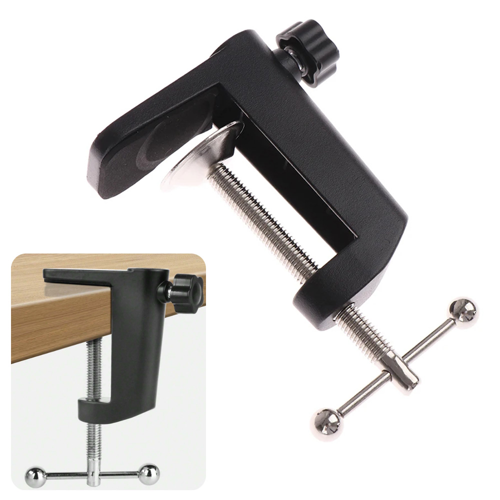 Desk Table Mount Clamp C-Shape - Boom Arm Stand ulasan dan harga