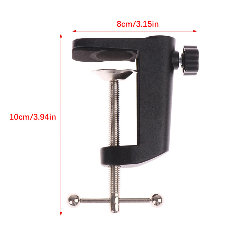 Desk Table Mount Clamp C-Shape - Boom Arm Stand ulasan dan harga