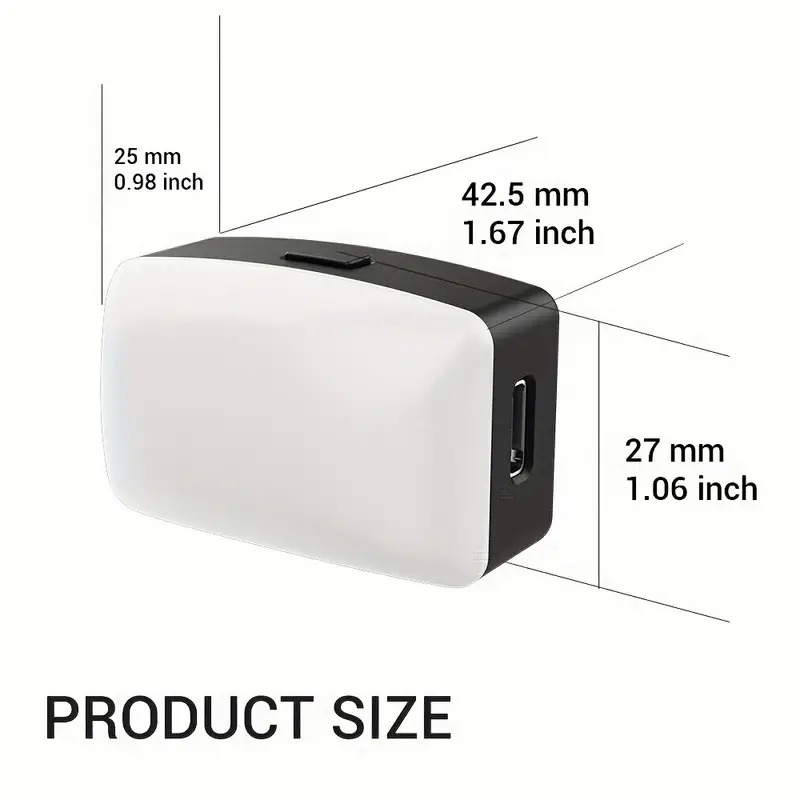 Mini Magnetic LED Selfie Light - Photography Mobile Lighting ulasan dan harga