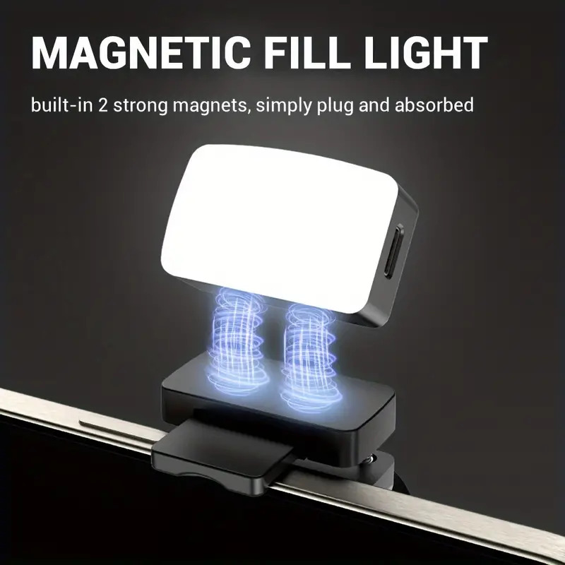 Mini Magnetic LED Selfie Light - Photography Mobile Lighting ulasan dan harga