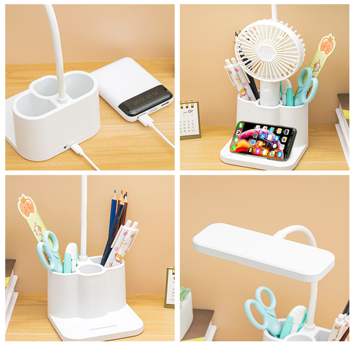 USB LED Table Lamp 3 Colors Ey - Photography Lighting Book ulasan dan harga