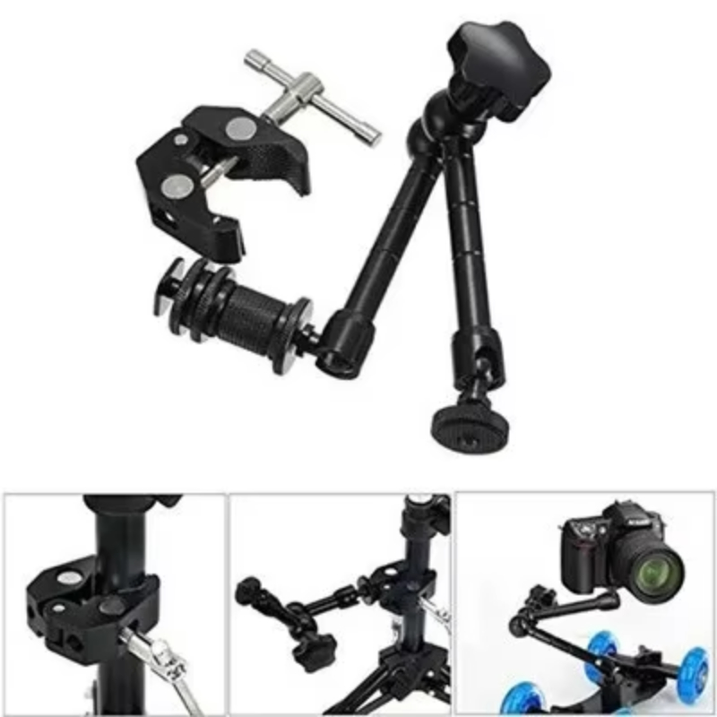 Super Clamp 7/11 inches Adjust - Photography Lighting Continuous ulasan dan harga