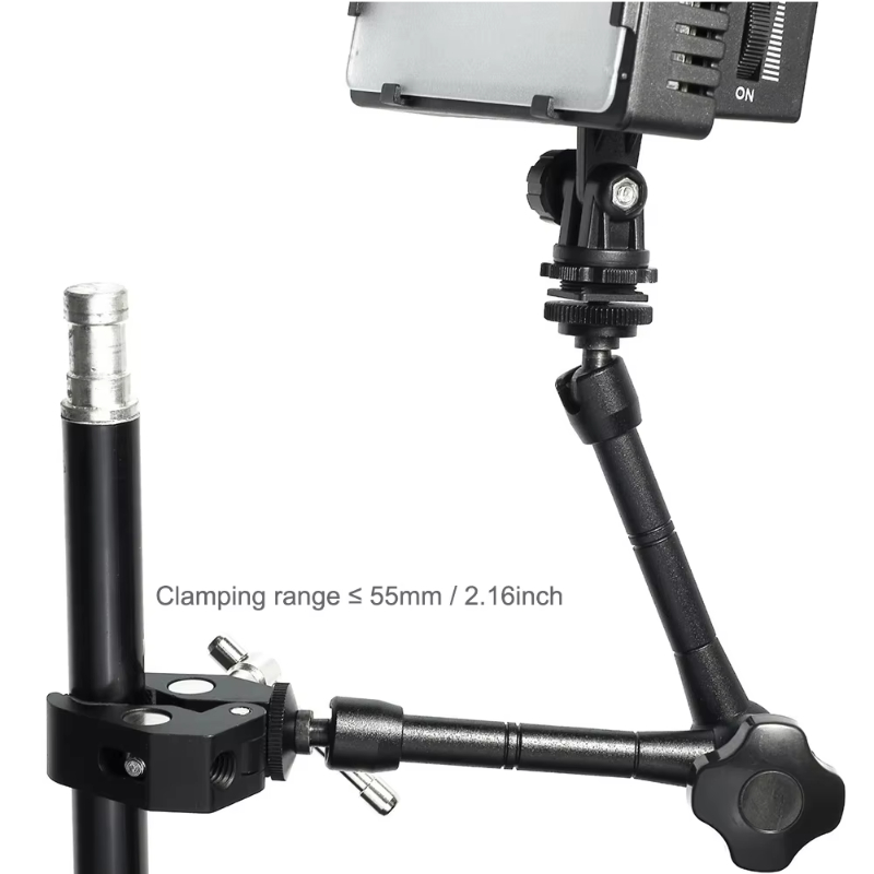 Super Clamp 7/11 inches Adjust - Photography Lighting Continuous ulasan dan harga