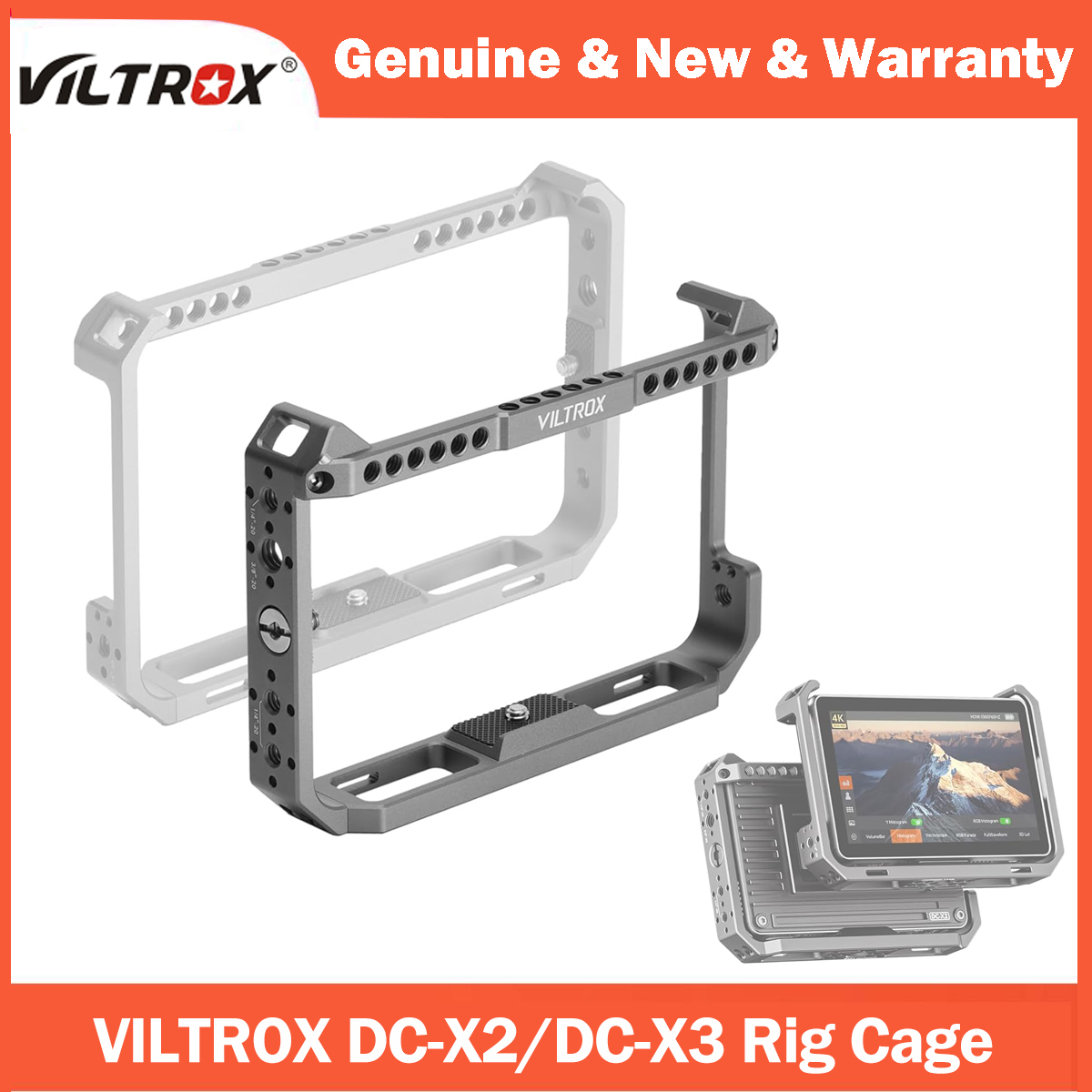 VILTROX Camera Monitor Rig Cag - Photography Lighting Continuous ulasan dan harga