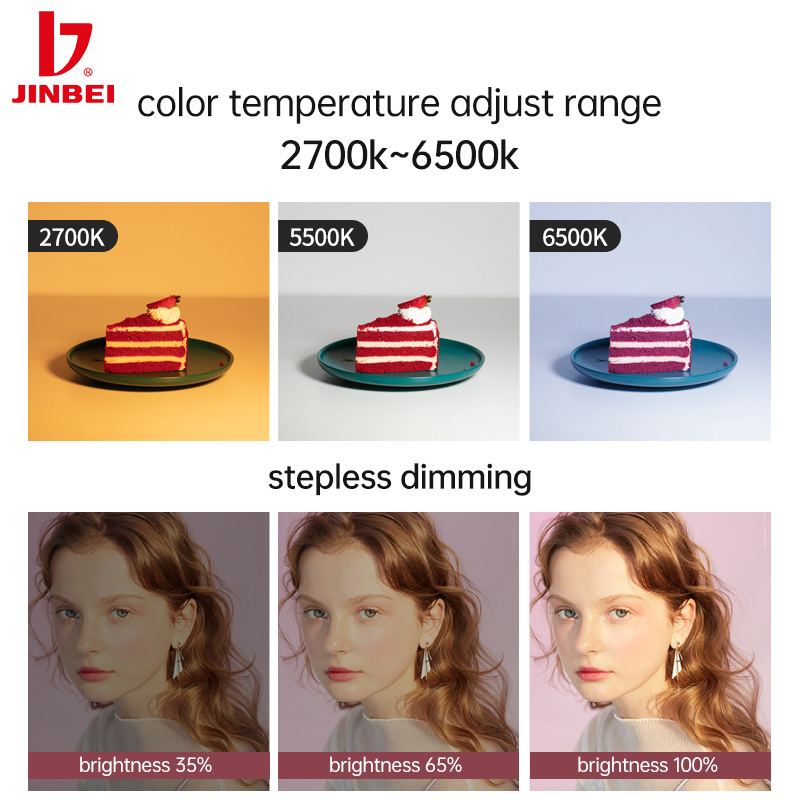 JINBEI EF20BI LED Video Light  - Photography Lighting Options ulasan dan harga
